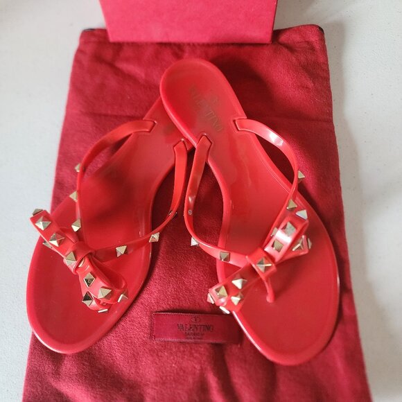 Valentino Rockstud Jelly "EUC" - Picture 3 of 16